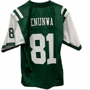 💚💚 NFL ProLine Woman’s Size XL New York JETS Jersey #81, polyester Short Sl…